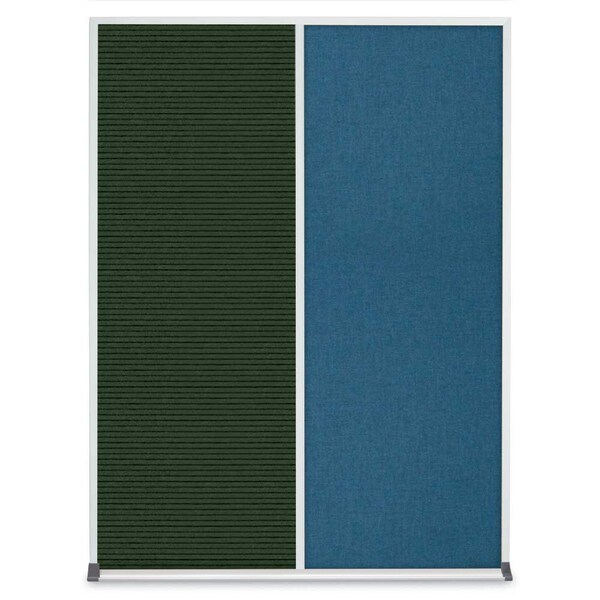 Double Door Radius Corkboard, 48"X36", S